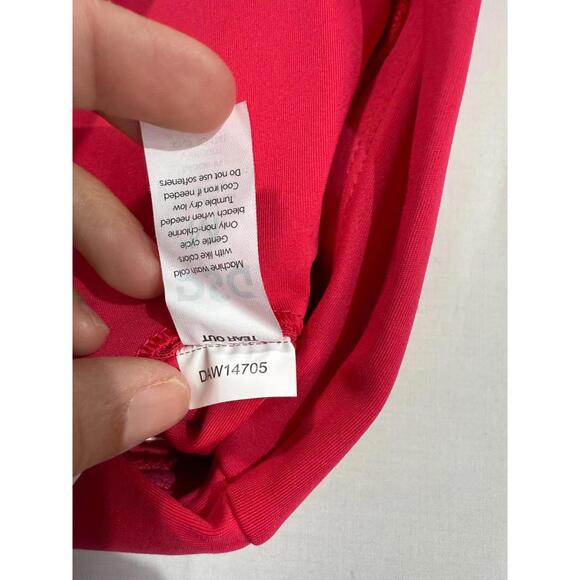 DSG Women's Racerback Compression Bra Watermelon Rouge Size Medium - Picture 4 of 12